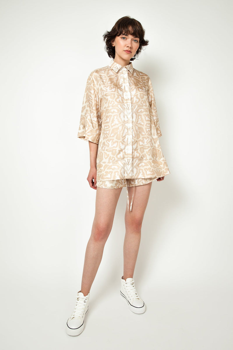 Albino Silk Pyjama Shirt