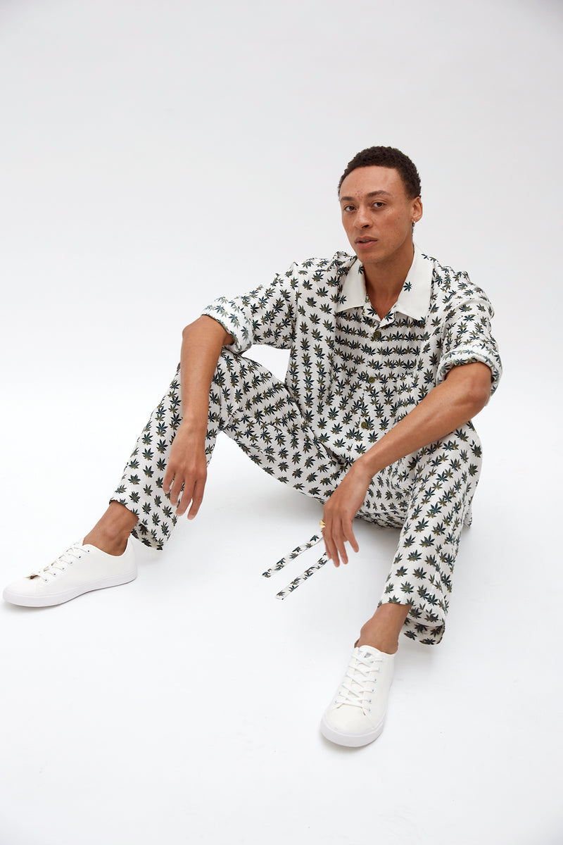 Bermuda Indica Silk Pyjama Set