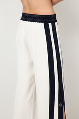 LA Silk PJ Tracksuit with Button Down Trousers