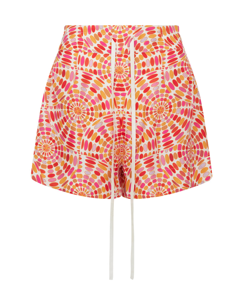 Palm Springs Disco Silk Pyjama Shorts