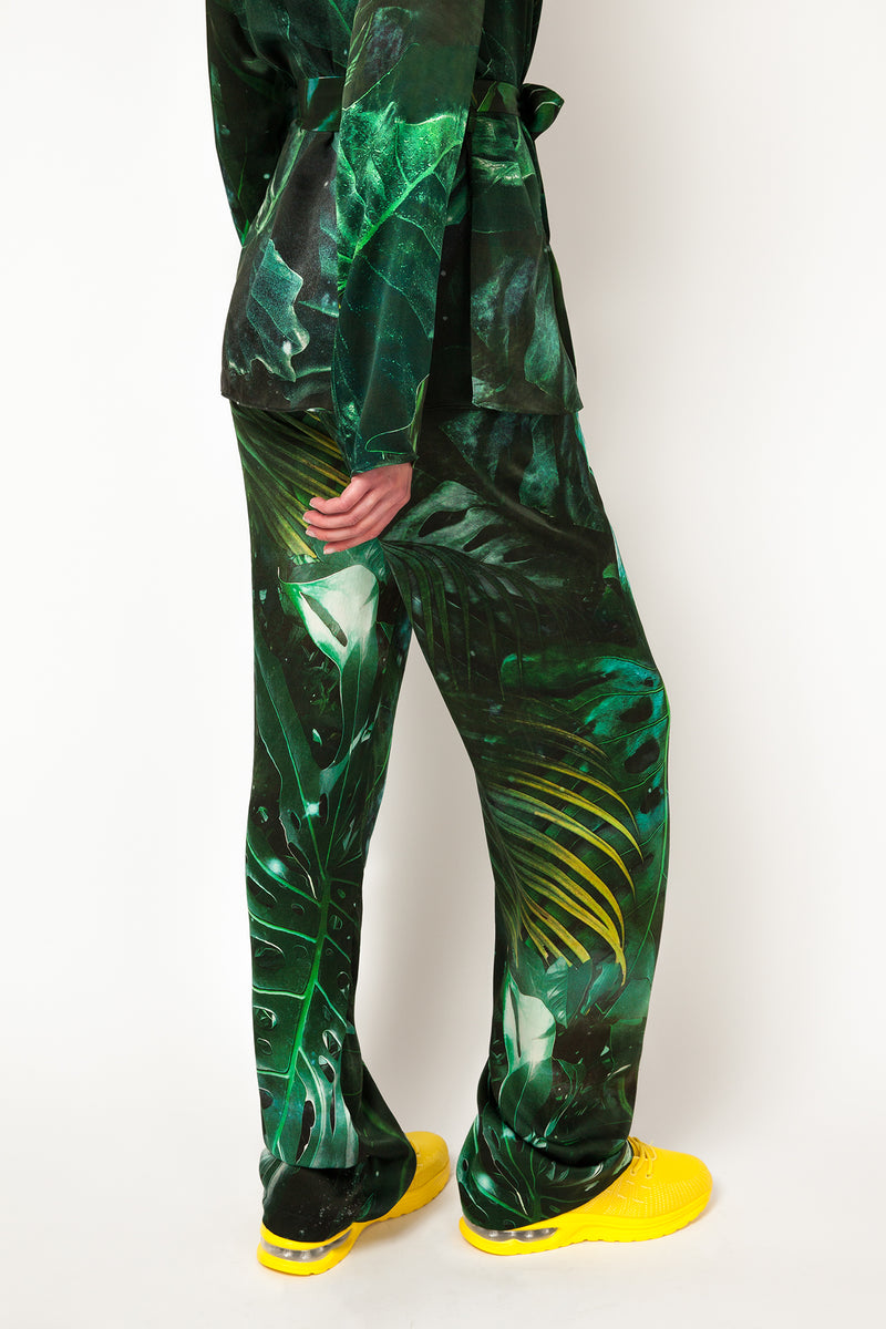 Wrap Pyjamas in Emerald Jungle